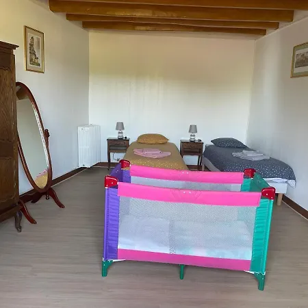 Longere Tourangelle Villa Bréhémont Buitenkant foto
